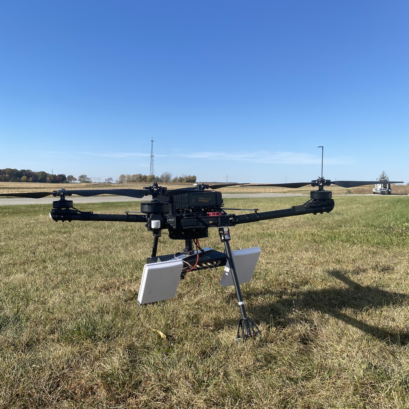 DroneSAR UAV platform with radar payload